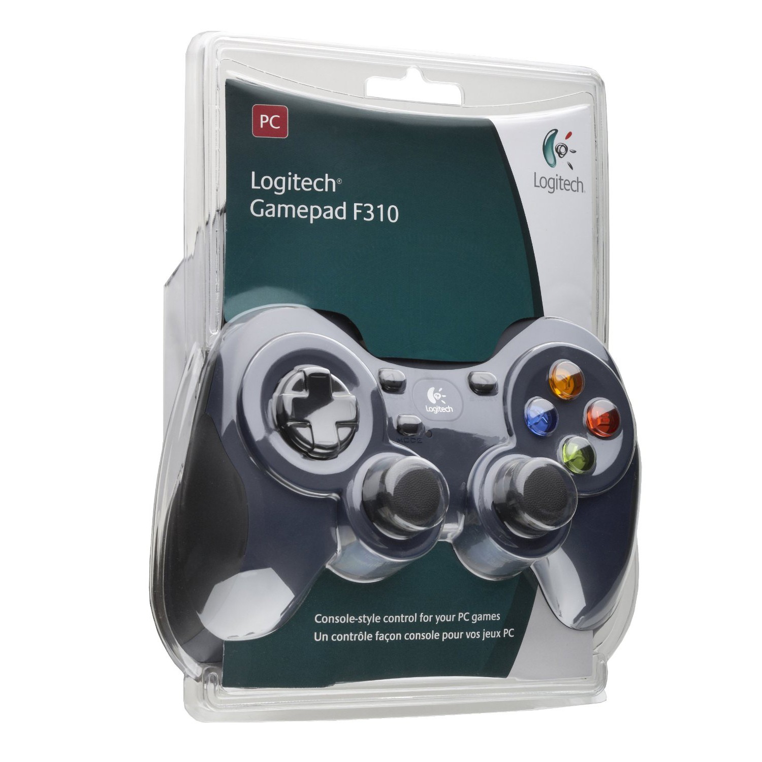 Logitech F310 Wired Gaming Controller USB Programmable Buttons Sports