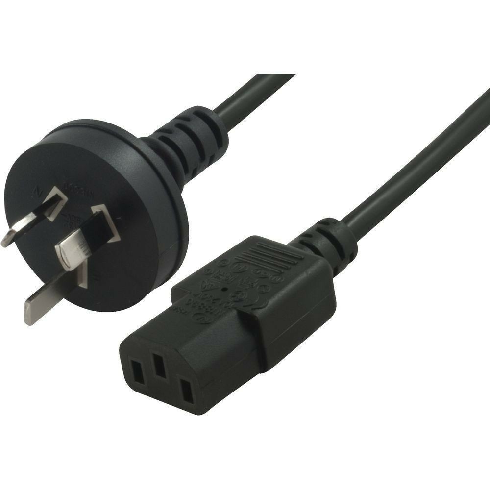 OEM AU 3 Pin to IEC Kettle Cord Plug Australian 240V Power Cable Lead